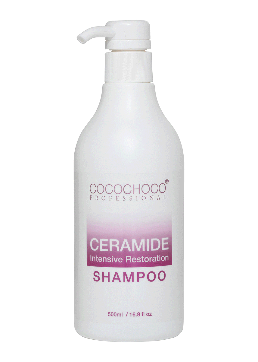 Intensiv Ceramid Restoration fri sulfat Shampoo 500 ml | COCOCHOCO®