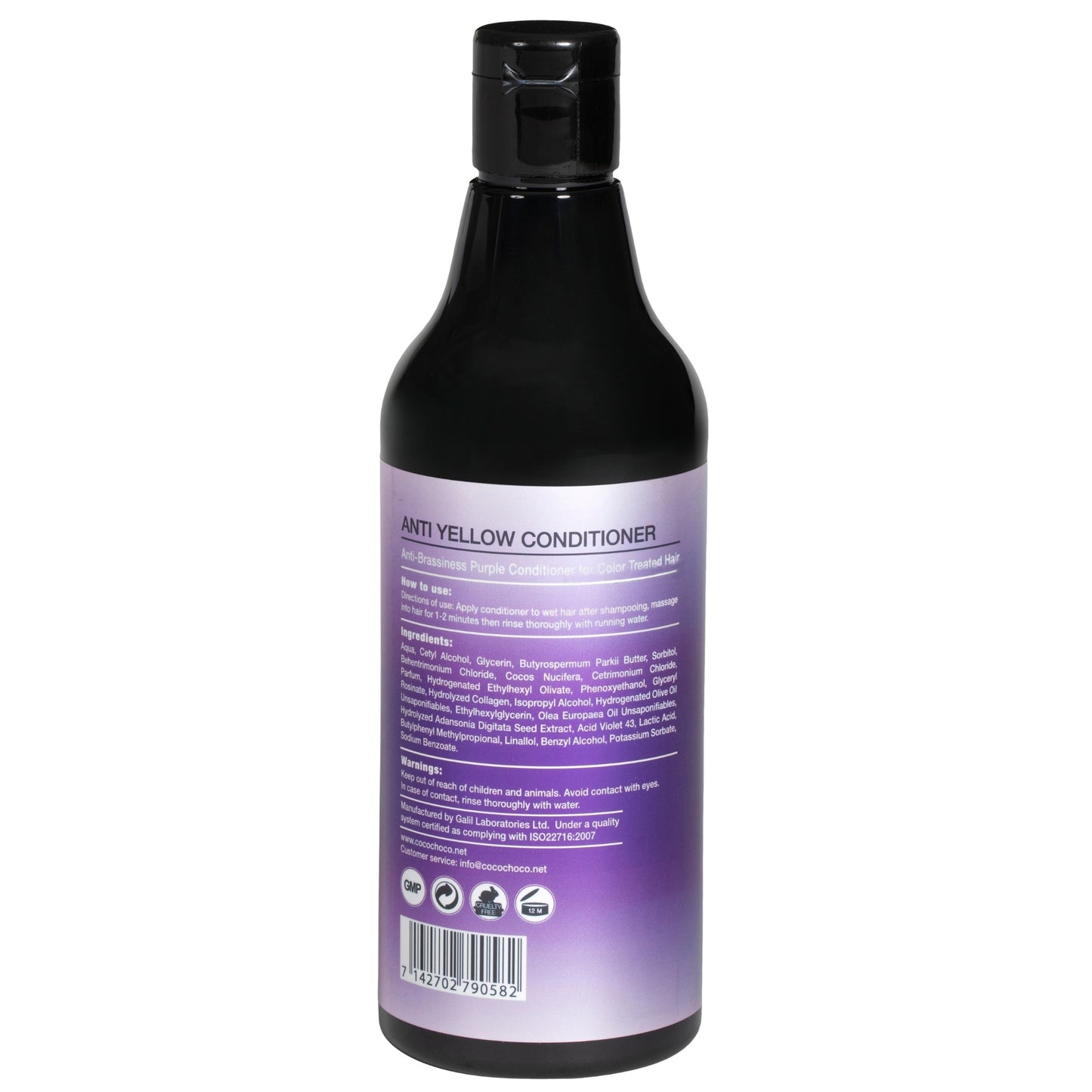 Anti-gul fri sulfat Conditioner Silver Touch 500ml | COCOCHOCO®