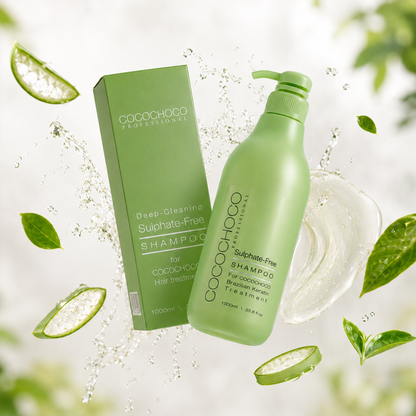 Sulfatfri fugtgivende shampoo 1000 ml | COCOCHOCO®