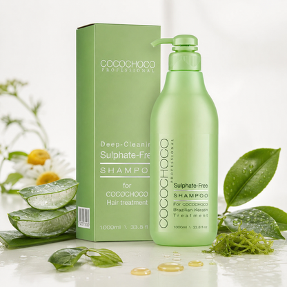 Sulfatfri fugtgivende shampoo 1000 ml | COCOCHOCO®