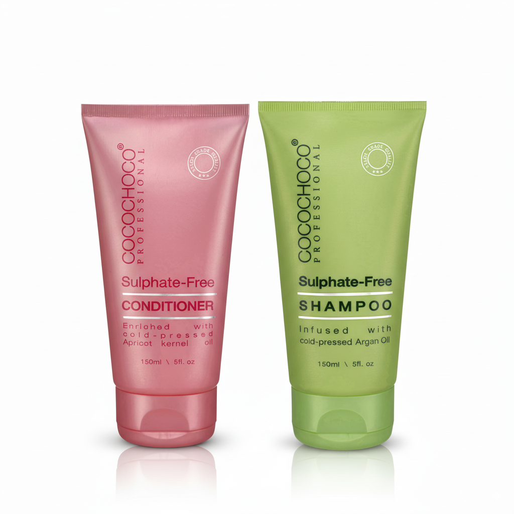 Sæt Hydrating Sulfate-Free Shampoo og Conditioner 2x 150ml | COCOCHOCO®