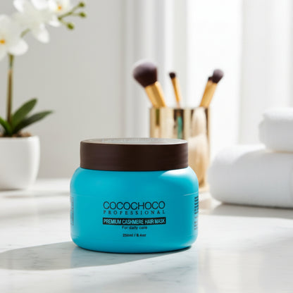 cocochoco hårmaske Cashmere fri sulfat hårmaske 250 ml - Genopretter tørt eller beskadiget hår