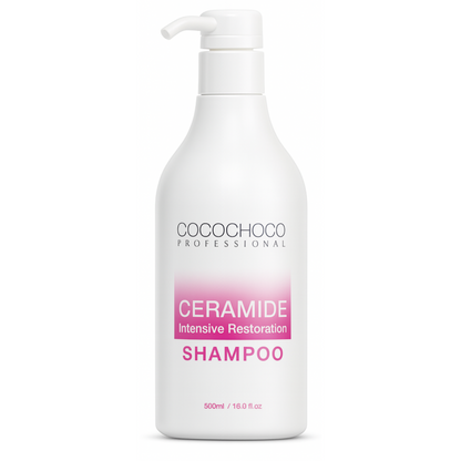 Sæt Intensive Ceramide Restoration free sulfate Shampoo & Conditioner 2x 500 ml | COCOCHOCO®