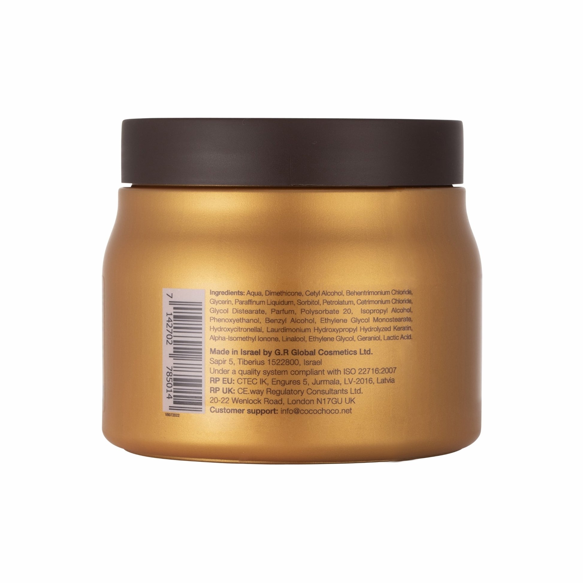 keratin maske cocochoco ingredienser