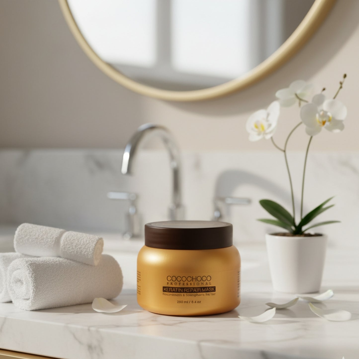 Keratin hårmaske til hydrering og regenerering 250 ml | COCOCHOCO®