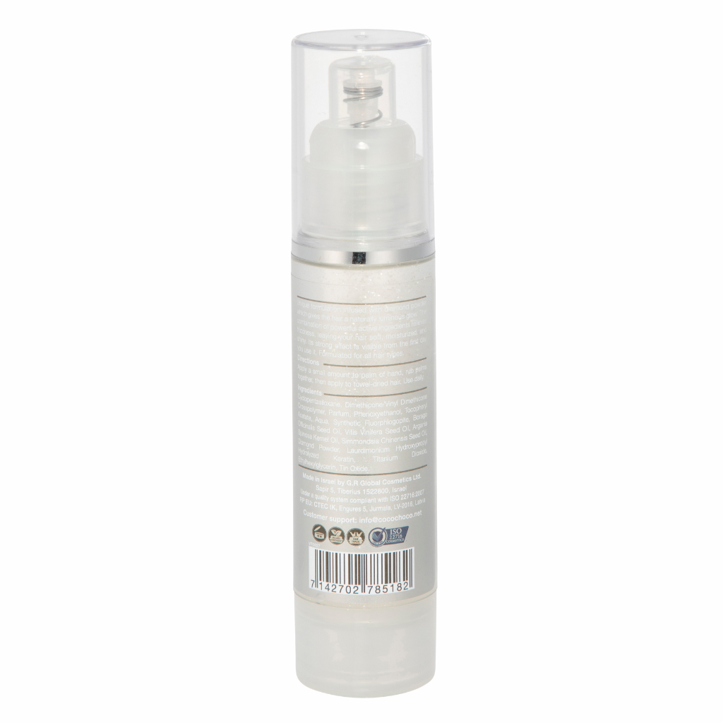 cocochoco diamant hår serum detalje