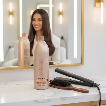 Brasiliansk keratin original hårkur 1000 ml - Til mørkt/tykt hår | COCOCHOCO®
