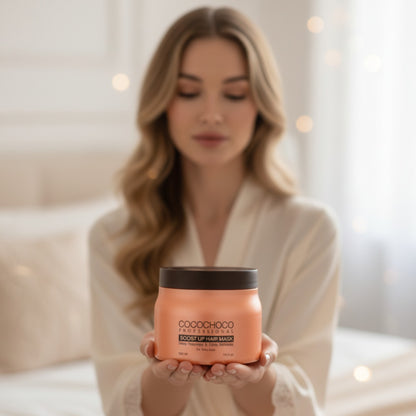 Hårmaske for ekstra blødhed og volumen 500 ml | COCOCHOCO®