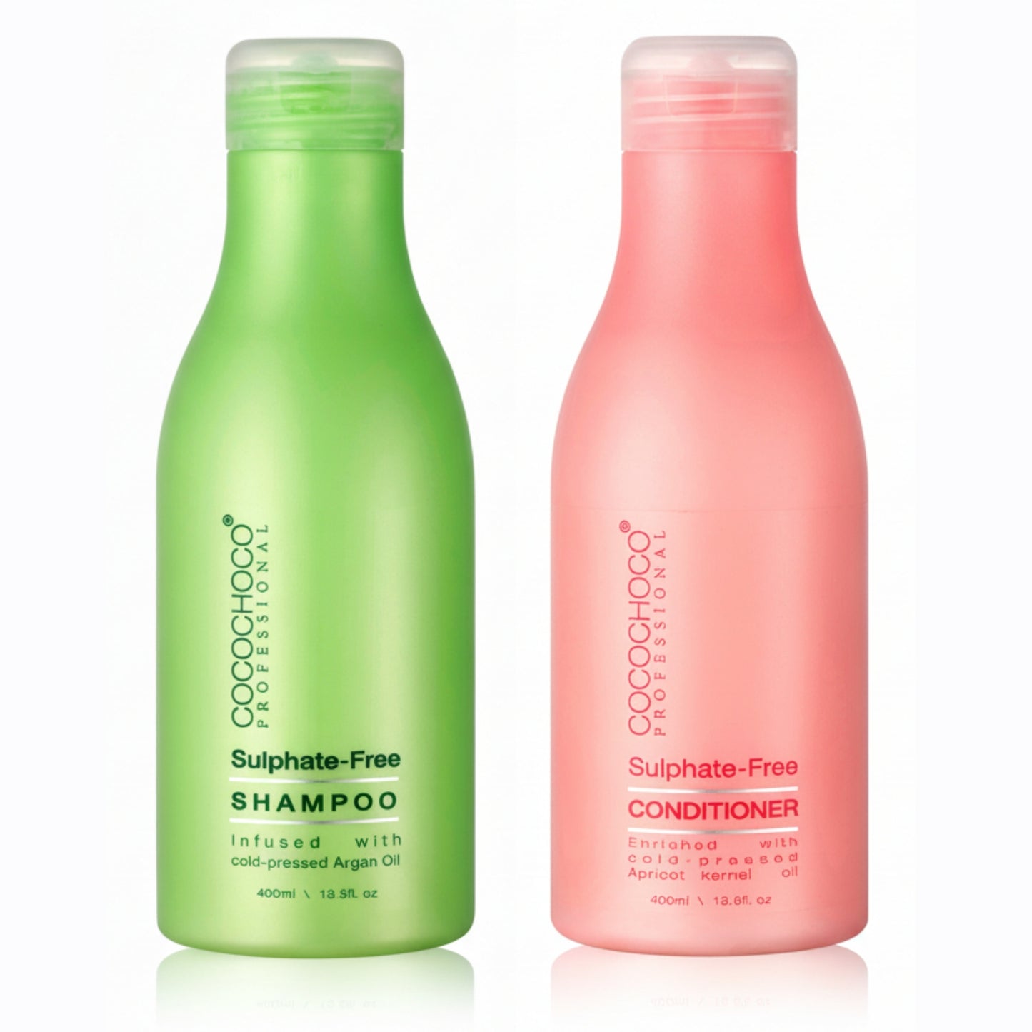 cocochoco shampooflaske og balsamfrit sulfatsæt