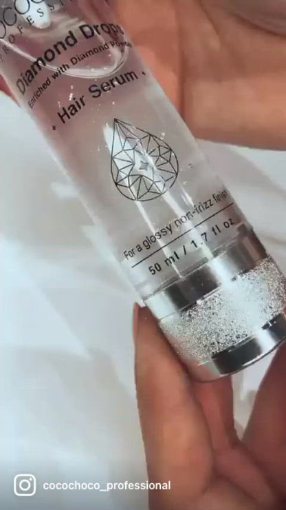 Hårserum til regenerering og beskyttelse - Øjeblikkelig glans Diamond Drops 50 ml | COCOCHOCO®