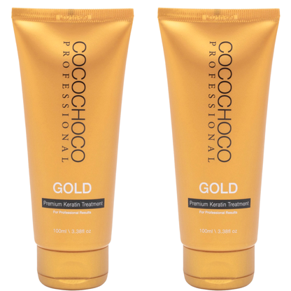 COCOCHOCO SÆT 24K Guld keratin hårkur 200 ml & Clarifying Shampoo 50 ml