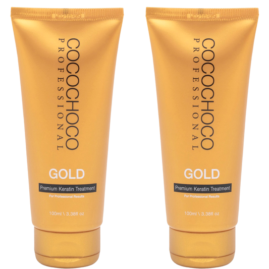 COCOCHOCO SÆT 24K Guld keratin hårkur 200 ml & Clarifying Shampoo 50 ml
