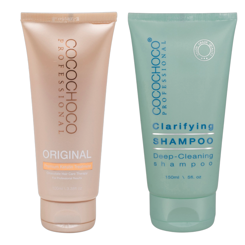 keratin cocochoco original und Reinigungsshampoo sæt 250ml