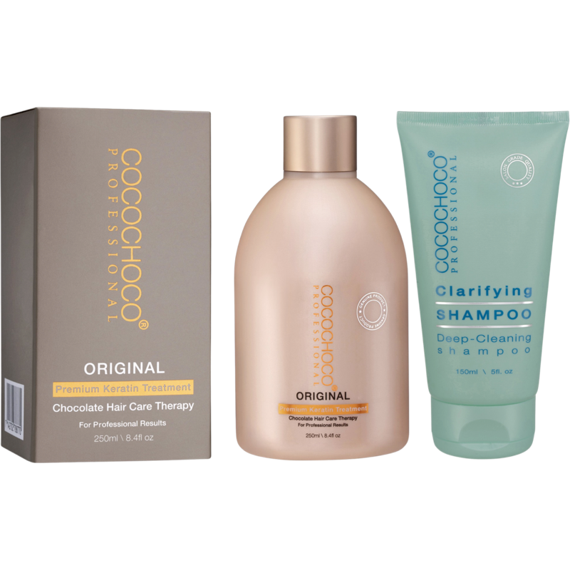 Keratin brasiliansk behandling original sæt 350ml
