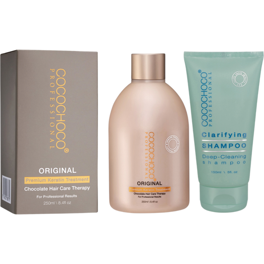 Keratin brasiliansk behandling original sæt 350ml