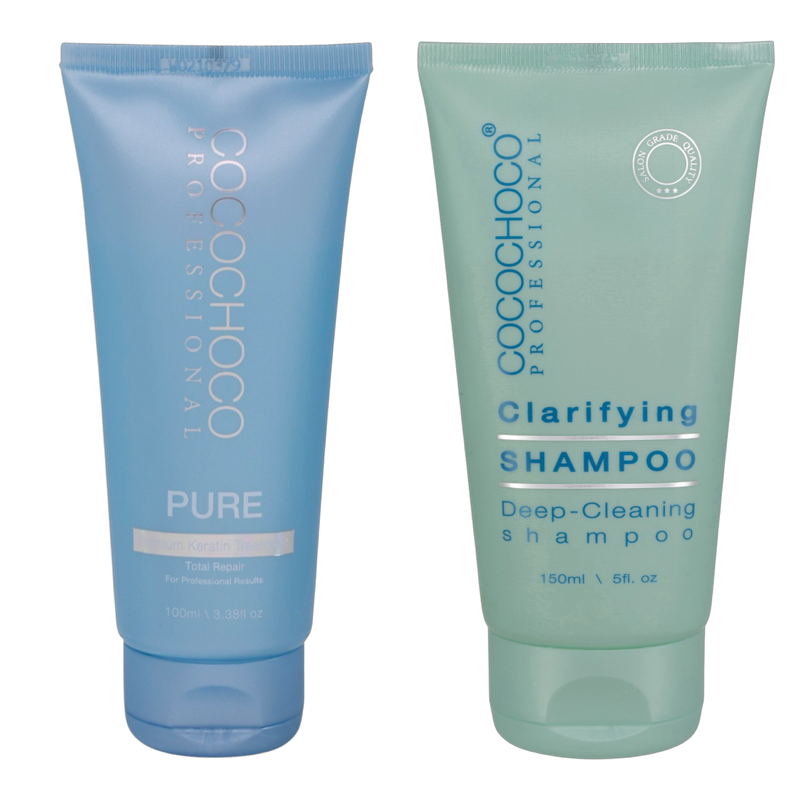 Reinigungsshampoo og keratin ren cocochoco sæt 250ml