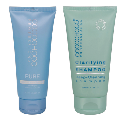 Reinigungsshampoo og keratin ren cocochoco sæt 250ml