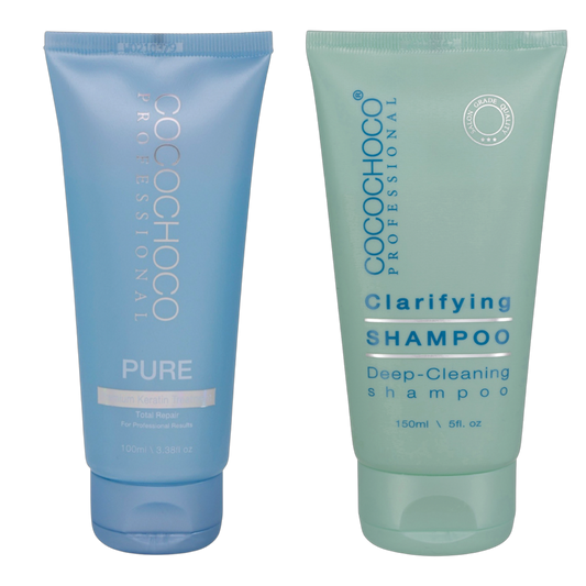 Reinigungsshampoo og keratin ren cocochoco sæt 250ml